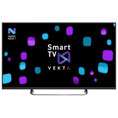 Телевизор VEKTA LD-50SU8719BS черный