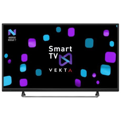 Телевизор VEKTA LD-43SF6519BS черный