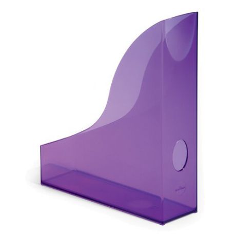 Лоток вертикальный для бумаги DURABLE Basic прозрачный/фиолетовый