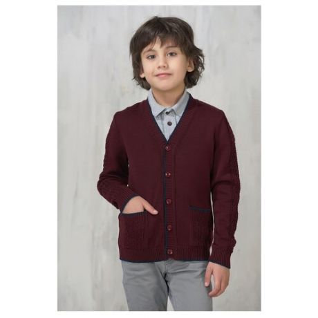 Пиджак VAY размер 158, бордовый
