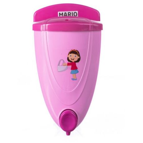 Дозатор для жидкого мыла Mario Kids 8330 розовый