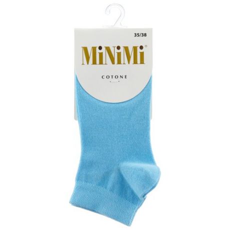 носки Mini Cotone 1201 1 пара MiNiMi, 35-38, blu chiaro