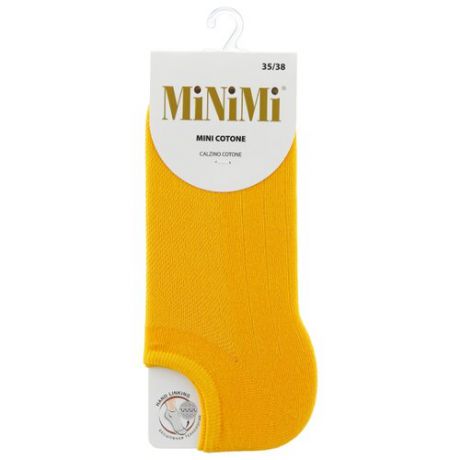 носки Mini Cotone 1101 1 пара MiNiMi, 35-38, giallo