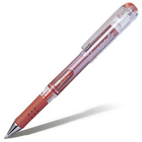 Pentel ручка гелевая Hybrid gel Grip DX 1.0 мм K230, оранжевый цвет чернил