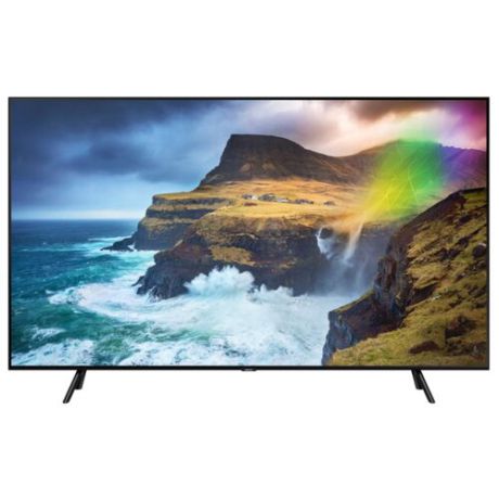 Телевизор QLED Samsung QE55Q70RAU черный