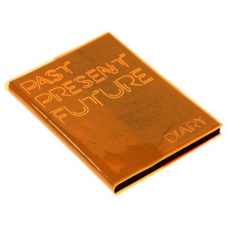 Ежедневник Listoff Paper Art Jelly Book недатированный, А5, 136 листов, заводной оранжевый