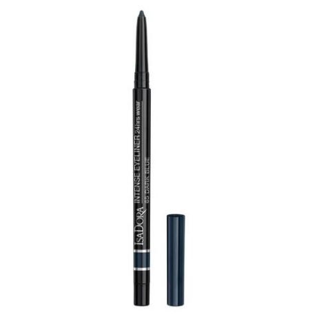 IsaDora Водостойкий карандаш для век Intense Eyeliner 24 Hrs Wear, оттенок 65 Dark Blue