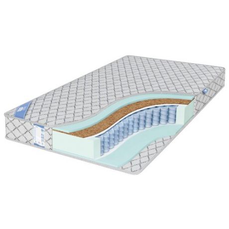 Матрас Промтекс-Ориент EcoMP Комби Оптима 140x185 пружинный серебристый