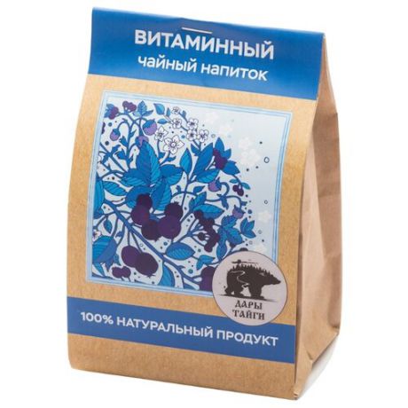 Чай черный Дары тайги Витаминный, 100 г