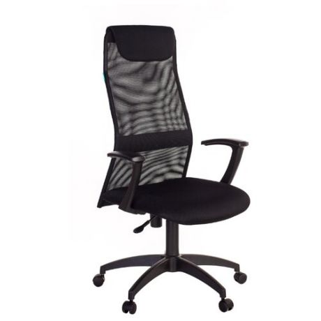 Компьютерное кресло Бюрократ KB-8N для руководителя, обивка: текстиль, цвет: черный