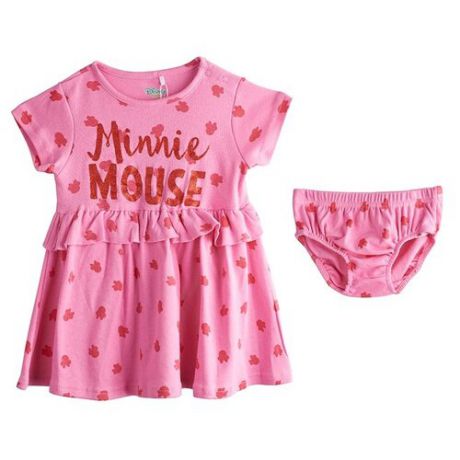 Комплект одежды kari Disney размер 18-24, розовый