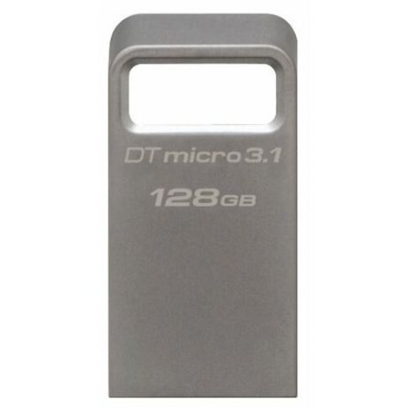 Флешка Kingston DataTraveler Micro 3.1 128GB серебристый
