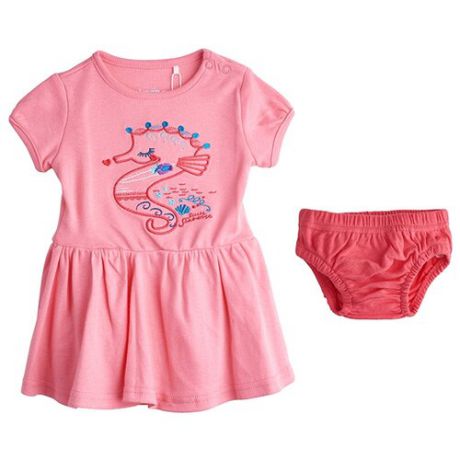 Комплект одежды kari размер 12-18, розовый