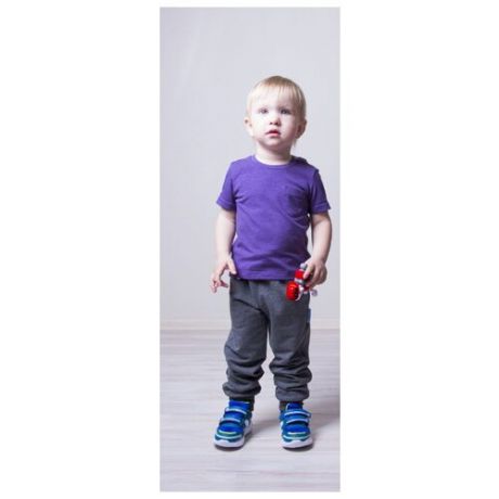 Футболка Hippychick размер 4-5 лет, фиолетовый меланж