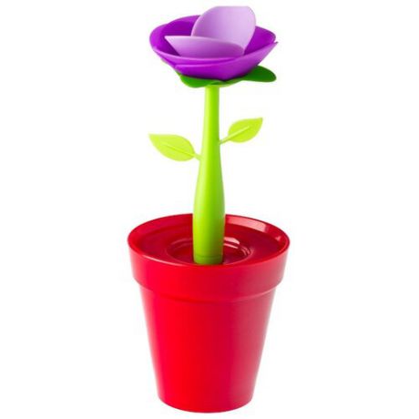 Канцелярский набор Vigar Flower Power (6060), 2 пр., красный/зеленый/фиолетовый