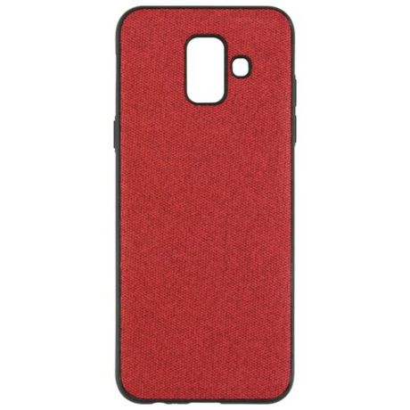 Чехол Akami Velvet для Samsung Galaxy A6 (накладка) красный