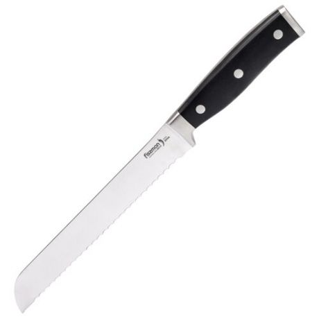 Fissman Нож для хлеба Epha 20 см серебристый/черный