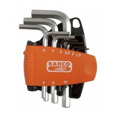 Набор имбусовых ключей BAHCO (9 предм.) BE-9778 серебристый