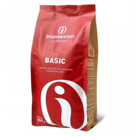 Кофе в зернах Impassion Basic, арабика/робуста, 1 кг