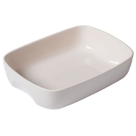 Форма для запекания керамическая Pyrex CURVES CU28RR8 (28х20 см) кремовый