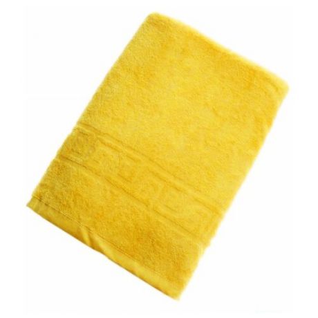Баракат-Текс Полотенце гладкокрашенное для лица 50х90 см ярко-желтый