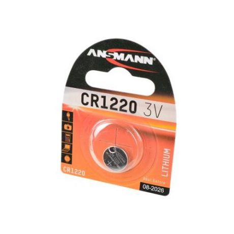 Батарейка ANSMANN CR1220 1 шт блистер