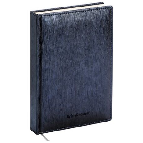Ежедневник ErichKrause Eclisse недатированный, искусственная кожа, А5, 176 листов, темно-синий металлик