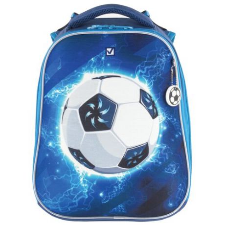 BRAUBERG Рюкзак Premium Футбол (227814), синий