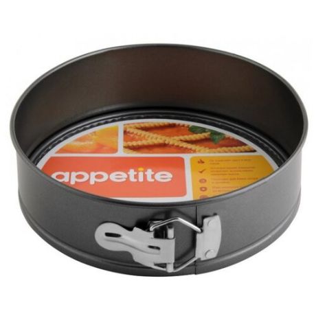 Форма для выпечки стальная Appetite SL4003 (22х7 см) черный