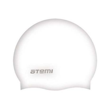 Шапочка для плавания ATEMI SC108 белый one size