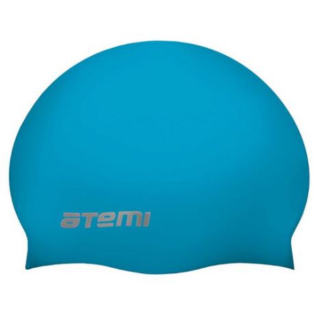 Шапочка для плавания ATEMI SC303 голубой one size