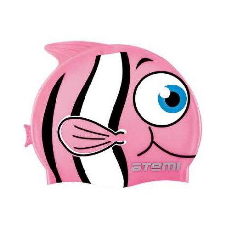 Шапочка для плавания ATEMI Рыбка FC101/FC104 розовый