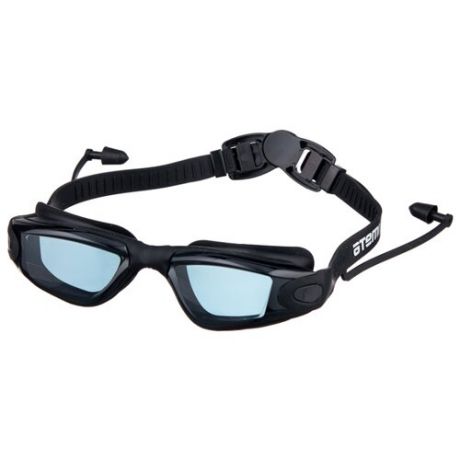 Очки для плавания ATEMI N9700/N9701 черный/серый