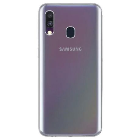 Чехол LuxCase TPU для Samsung Galaxy A40 (прозрачный) бесцветный