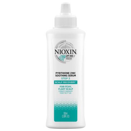 Nioxin Scalp Recovery Успокаивающая сыворотка против перхоти для волос и кожи головы, 100 мл