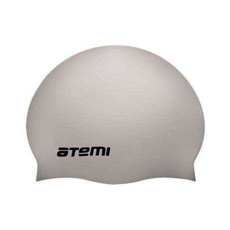 Шапочка для плавания ATEMI SC109 серебро 56-65 см