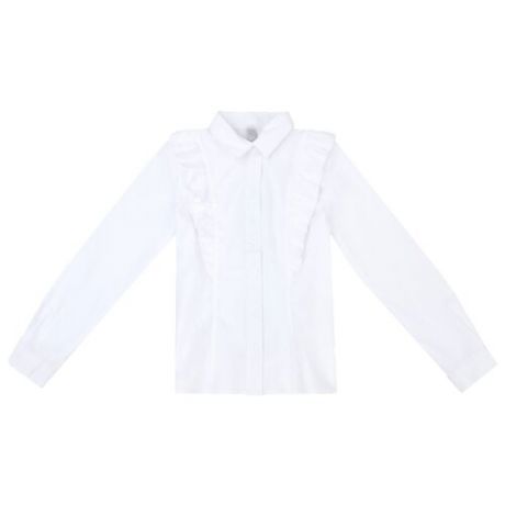 Блузка playToday размер 122, белый