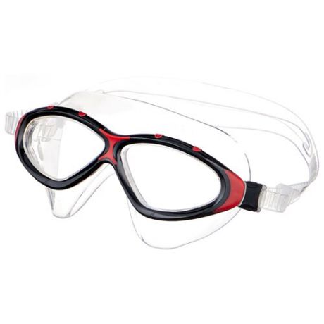 Очки-маска для плавания ATEMI Z401/Z402 черный/красный