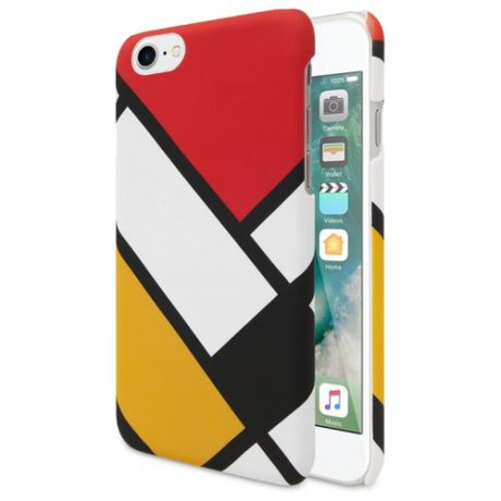 Чехол ANYLIFE SQUARE4 для Apple iPhone 7/ iPhone 8 черный / белый / красный