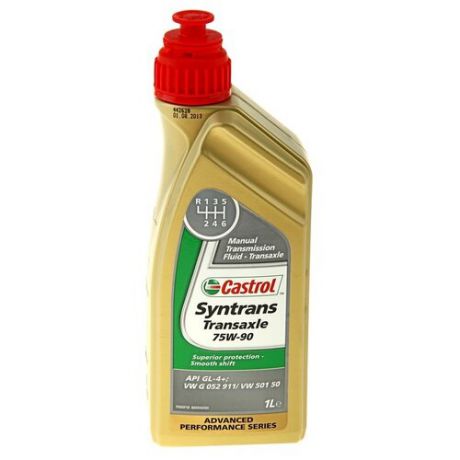 Трансмиссионное масло Castrol Syntrans Transaxle 75W-90 1 л