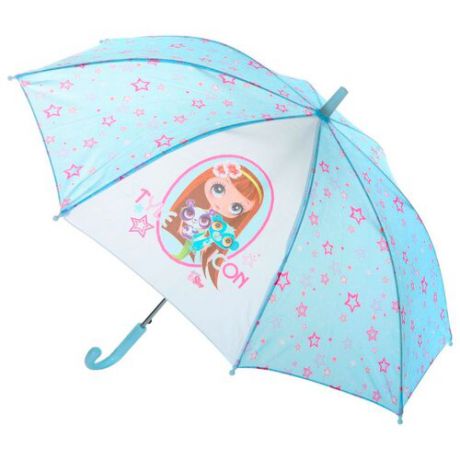 Зонт Littlest Pet Shop голубой