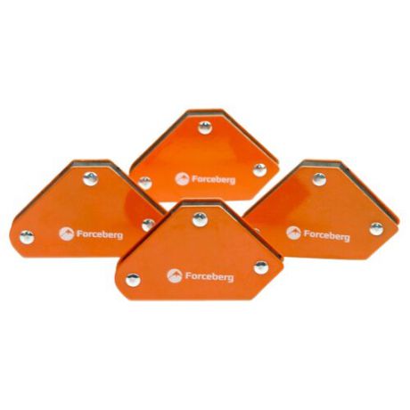 Магнитный угольник Forceberg для 3 углов (9-4014520-004) оранжевый