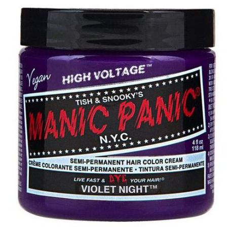 Крем Manic Panic High Voltage Violet Night фиолетовый оттенок, 118 мл