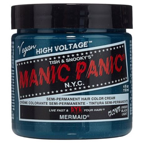 Крем Manic Panic High Voltage Mermaid бирюзовый оттенок, 118 мл