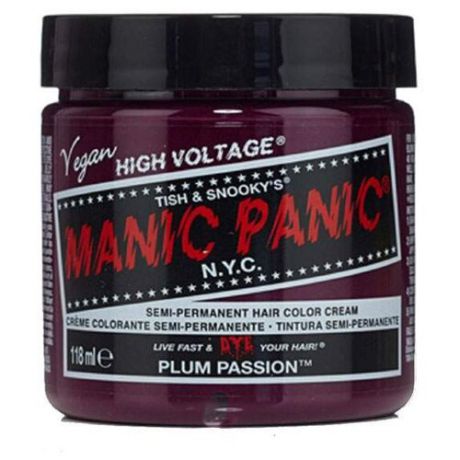 Крем Manic Panic High Voltage Plum Passion фиолетовый оттенок, 118 мл