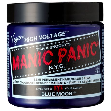 Крем Manic Panic High Voltage Blue Moon синий оттенок, 118 мл