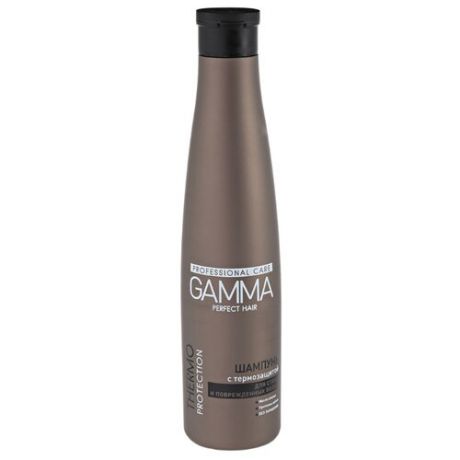 GAMMA шампунь Perfect Hair Thermo Protection с термозащитой для сухих и поврежденных волос 350 мл