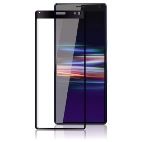 Защитное стекло Rosco полноприклеивающееся для Sony Xperia 10 Plus черный