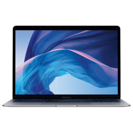 Ноутбук Apple MacBook Air 13 дисплей Retina с технологией True Tone Mid 2019 (Intel Core i5 8210Y 1600 MHz/13.3"/2560x1600/8GB/128GB SSD/DVD нет/Intel UHD Graphics 617/Wi-Fi/Bluetooth/macOS) MVFH2RU/A серый космос