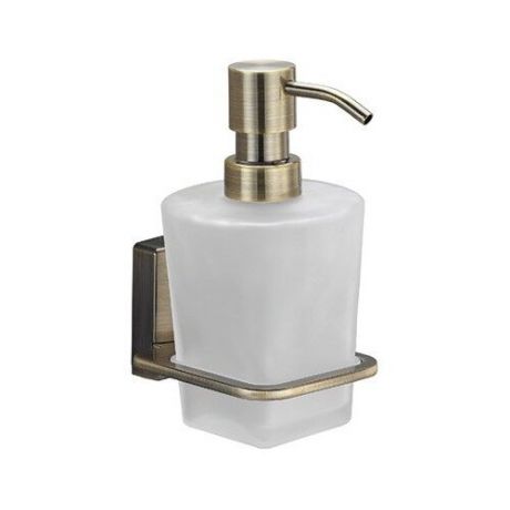 Дозатор для жидкого мыла WasserKRAFT Exter K-5299 белый/светлая бронза